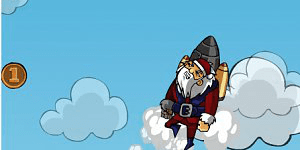 Hra - Rocket Santa