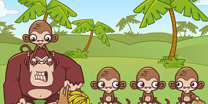Hra - Opice a banány