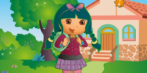 Hra - Dora jde do školy
