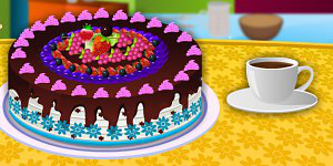 Hra - Cake with Fruit Decorations