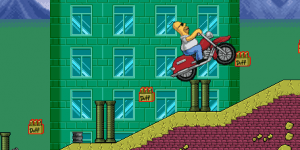 Hra - Homer Motorbike