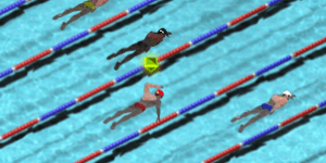 Hra - Swimming Race