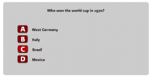 Hra - World Cup Football Quiz