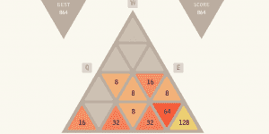 Hra - Triangular 2048