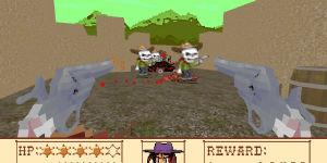 Cowboy vs Zombie