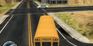 Hra - Park It 3D School Bus 2