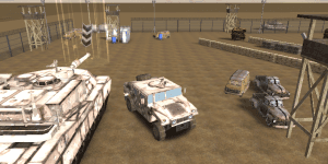 Hra - War Truck 3D Parking