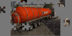 Hra - Tanker Truck Jigsaw