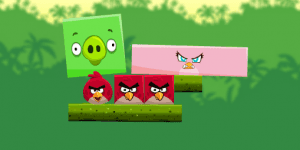 Hra - Angry Birds Kick Piggies