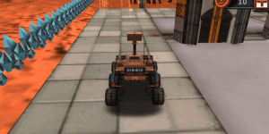 Space Moon Rover 3D Parking