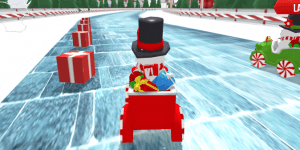 Hra - Snowman Christmas Racing