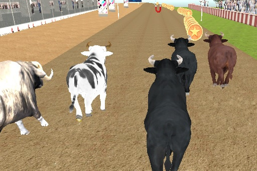 Hra - Angry Bull Racing