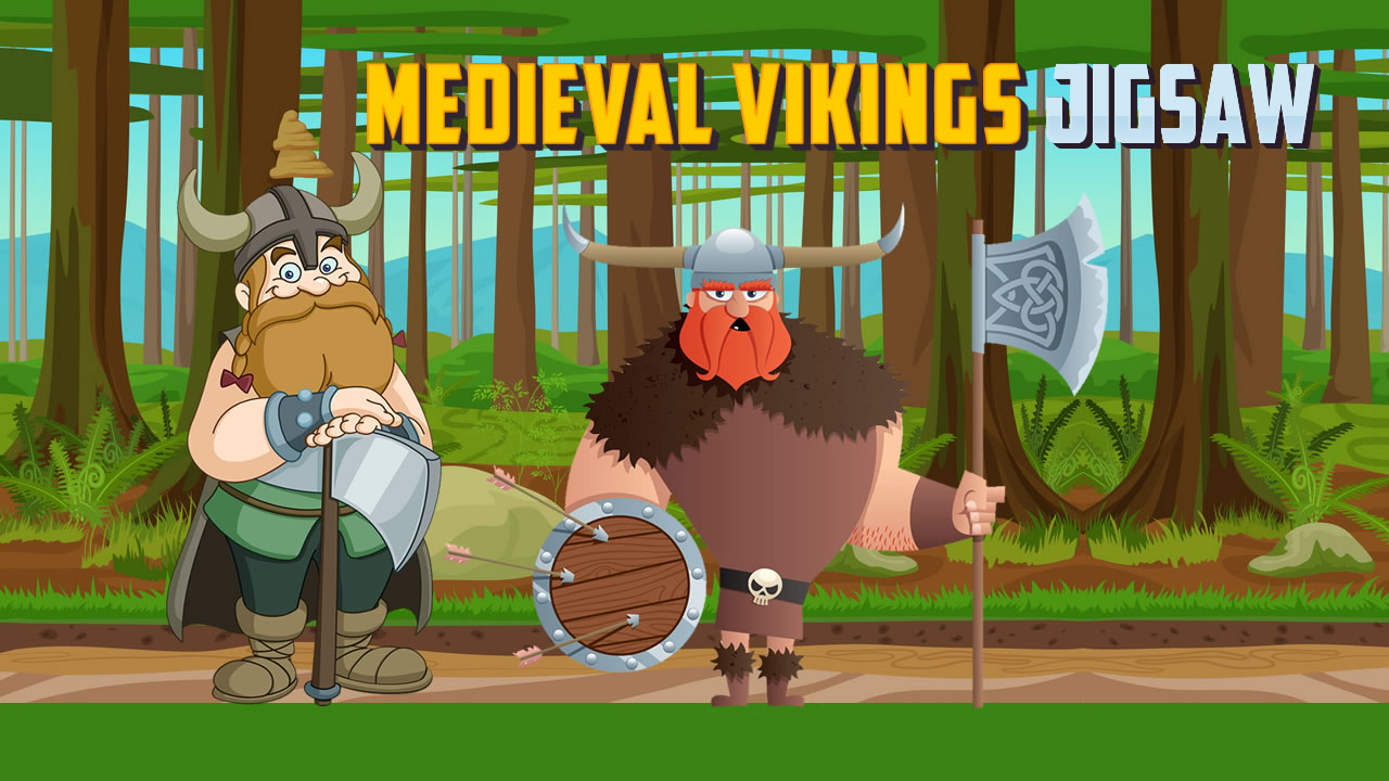 Hra - Medieval Vikings Jigsaw