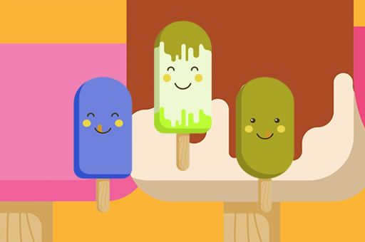 Hra - Yummy Popsicle Memory