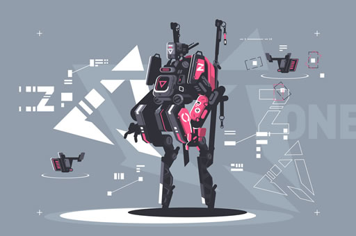 Hra - Alien Robot Warrior Hidden
