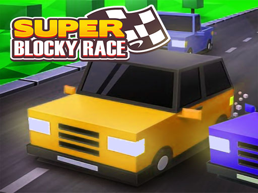 Hra - Super Blocky Race