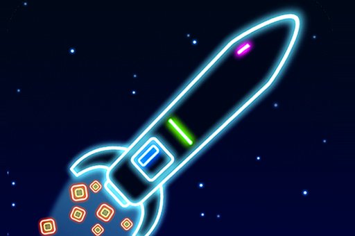 Hra - Neon Rocket