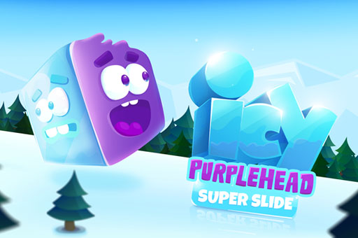Hra - Icy Purple Head. Super Slide